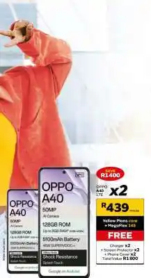 MTN OPPO A40 LTE x2 offer