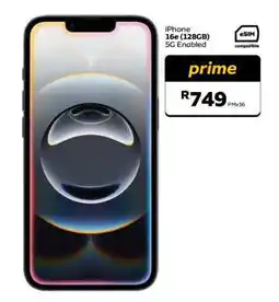 MTN iPhone 16e (128GB) offer