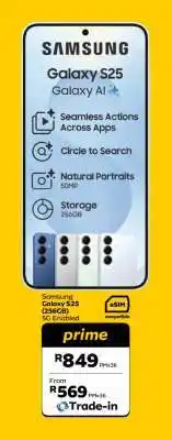 MTN Samsung Galaxy S25+ 256GB offer
