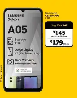 MTN Samsung Galaxy A05 LTE offer