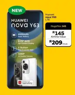 MTN Huawei nova Y63 LTE offer