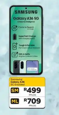 MTN Samsung Galaxy A36 5G Enabled offer