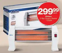 Checkers Ottimo 3-Bar Quartz Heater offer