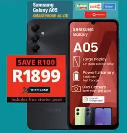 Checkers Samsung Galaxy A05 offer