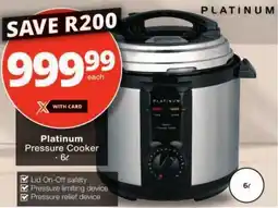 Checkers Platinum Pressure Cooker offer