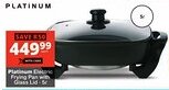 Checkers Platinum Electric Frying Pan with Glass Lid offer