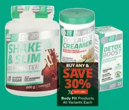 Checkers Body Fit Products All Variants Each offer
