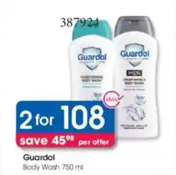 Clicks Guardol Body Wash offer
