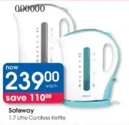 Clicks Safeway Cordless Kettle offer