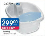 Clicks Safeway Vibrating Foot Spa offer
