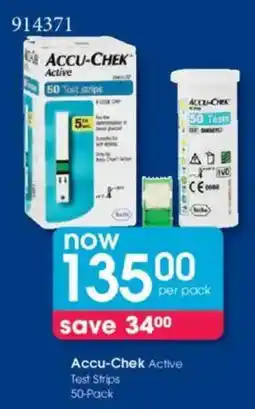 Clicks Accu-Chek Active Test Strips offer