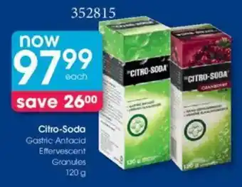 Clicks Citro-Soda Gastric Antacid Effervescent Granules offer