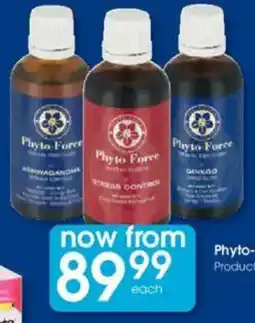 Clicks Phyto-Force Products offer