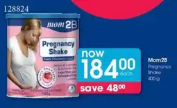 Clicks Mom2B Pregnancy Shake offer