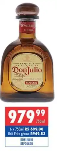 Ultra Liquors Don julio reposado offer