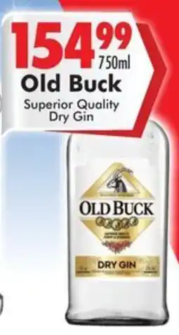 Prestons Old Buck Superior Quality Dry Gin offer