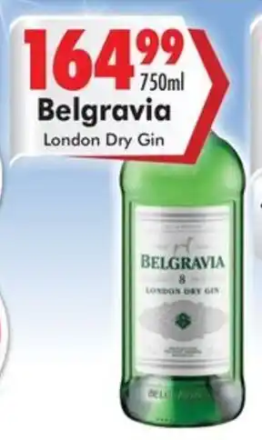 Prestons Belgravia London Dry Gin offer