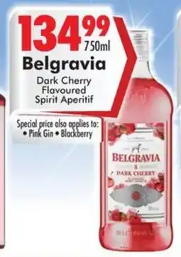 Prestons Belgravia Dark Cherry Flavoured Spirit Aperitif offer
