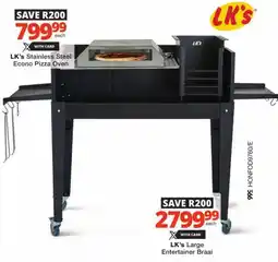 Checkers LK's Large Entertainer Braai offer
