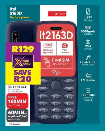 Shoprite Itel 2163D offer