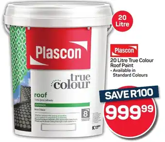 Pick n Pay Hypermarket Plascon True Colour Roof Paint offer