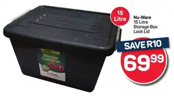 Pick n Pay Hypermarket Nu-Ware Storage Box Lock Lid offer