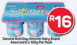 Pick n Pay Hypermarket Danone NutriDay Smooth Dairy Snack Assorted offer