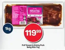 Pick n Pay Hypermarket PnP Sweet & Sticky Pork Belly Ribs offer