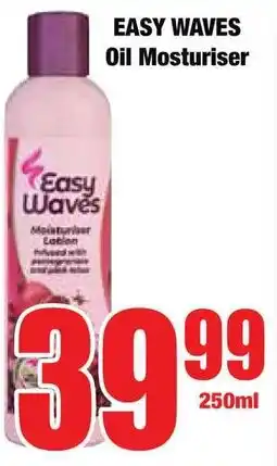 Boxer Superstores EASY WAVES Oil Mosturiser offer