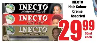 Boxer Superstores INECTO Hair Colour Creme Assorted offer