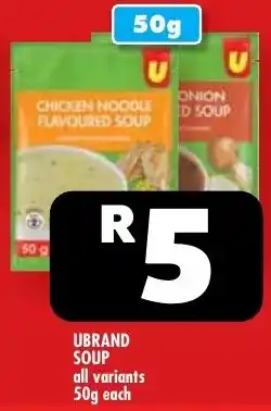 Usave Ubrand soup all variants offer