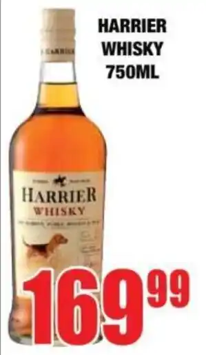 Boxer Harrier whisky offer