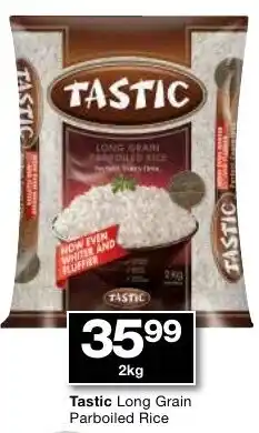 Checkers Tastic Long Grain Parboiled Rice offer