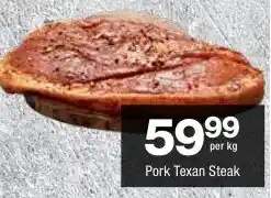 Checkers Pork Texan Steak offer