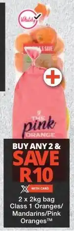 Checkers Class 1 Oranges/ Mandarins/ Pink Oranges offer