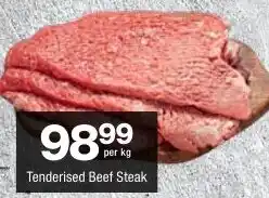 Checkers Tenderised Beef Steak offer
