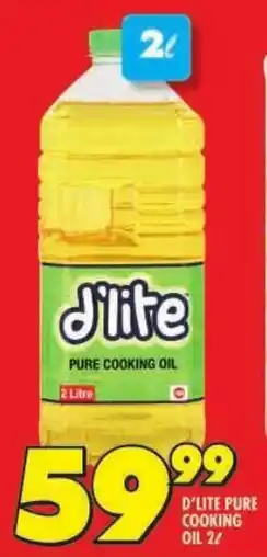 Shoprite D'lite pure cooking oil offer