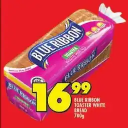 Shoprite Blue ribbon toaster white bread offer