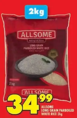 Shoprite Allsome long grain parboiled white rice offer