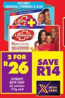Shoprite Lifebuoy bath soap all variants offer