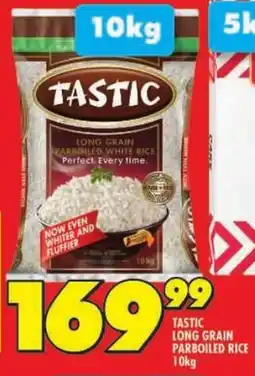 Shoprite Tastic long grain parboiled rice offer