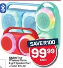 Pick n Pay Hypermarket Stylus True Wireless Flame Light Speaker Each offer
