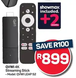 Pick n Pay Hypermarket QVWI 4K Streaming Stick offer