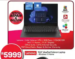 Pick n Pay Hypermarket Lenovo 15.6" IdeaPad Celeron Laptop offer