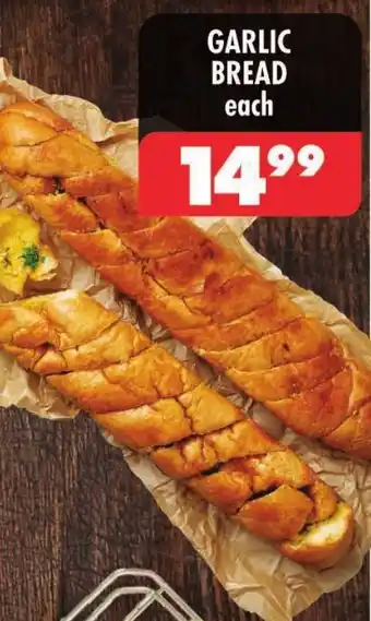 Shoprite Garlic bread offer