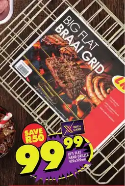 Shoprite Lk's flat hand griller offer