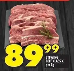 Shoprite STEWING BEEF CLASS C offer