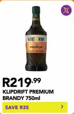 Shoprite Klipdrift premium brandy offer