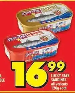 Shoprite LUCKY STAR SARDINES offer