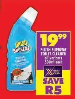 Shoprite Plush Supreme Toilet Cleaner offer